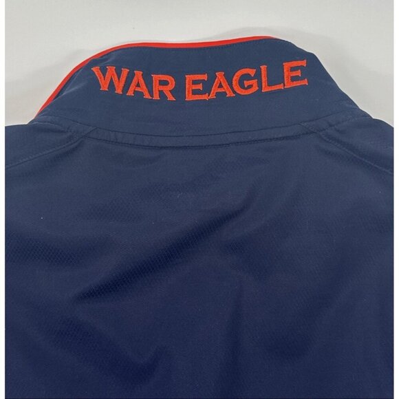 Auburn Tigers Under Armour Track Pants Jacket Outfit Mens Large Matching Set - Picture 10 of 16